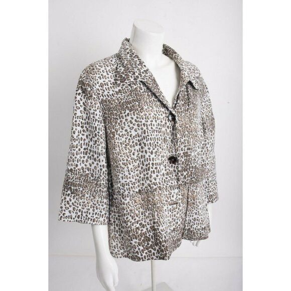 Pendleton Womens Cardigan Shirt Linen  Plus 2X - Picture 3 of 6